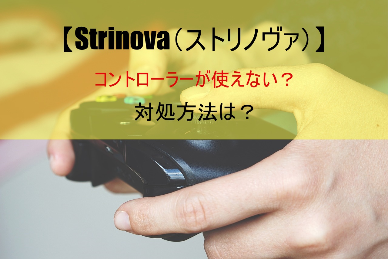 【Strinova（ストリノヴァ）】コントローラーが使えない？対処方法は？